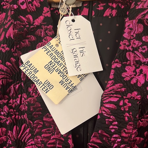 Baum und Pferdgarten Pink Abee Lurex Flower Dress - Picture 8 of 12